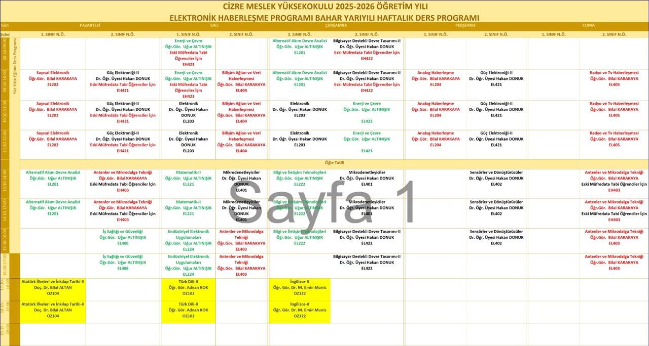 2025-2026-egitim-ogretim-yili-bahar-donemi-ders-programi