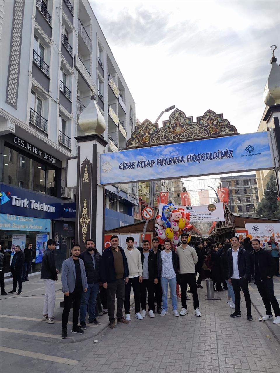 cizre-kitap-fuarina-elektronik-haberlesme-programi-olarak-katilim-saglandi