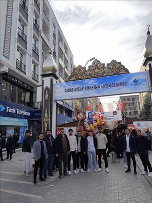 cizre-kitap-fuarina-elektronik-haberlesme-programi-olarak-katilim-saglandi
